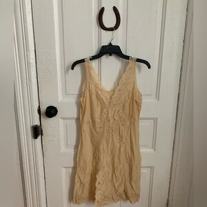 Cream Lace Nightgown